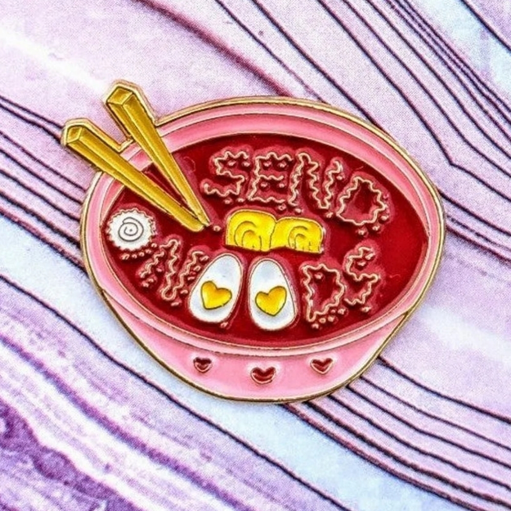 Send Noods Ramen Pin!